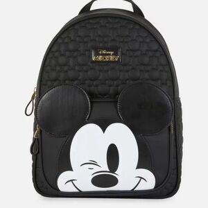 Disney Winking Black and White Primark Mickey Mouse Bag